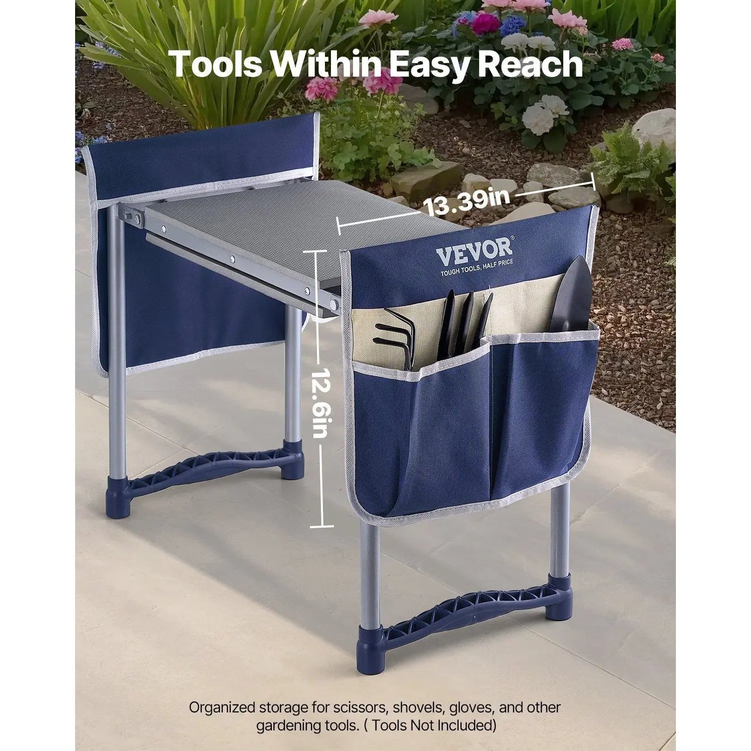 The Comfort Gardener™ 2-in-1 Garden Kneeler & Seat